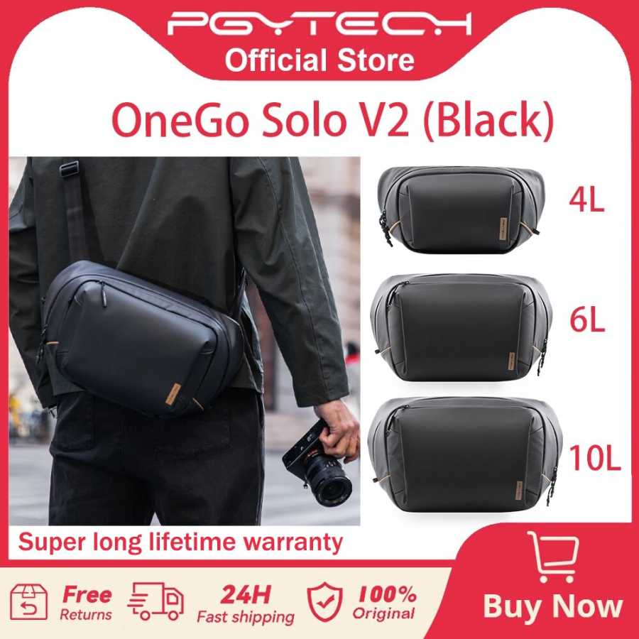 PGYTECH OneGo Solo V2 Сумка на плечо для камеры 4L 6L 10L Сумка через плечо для камеры Наружная дорожная сумка для Sony/Canon/Nikon Фото- и видеотехника