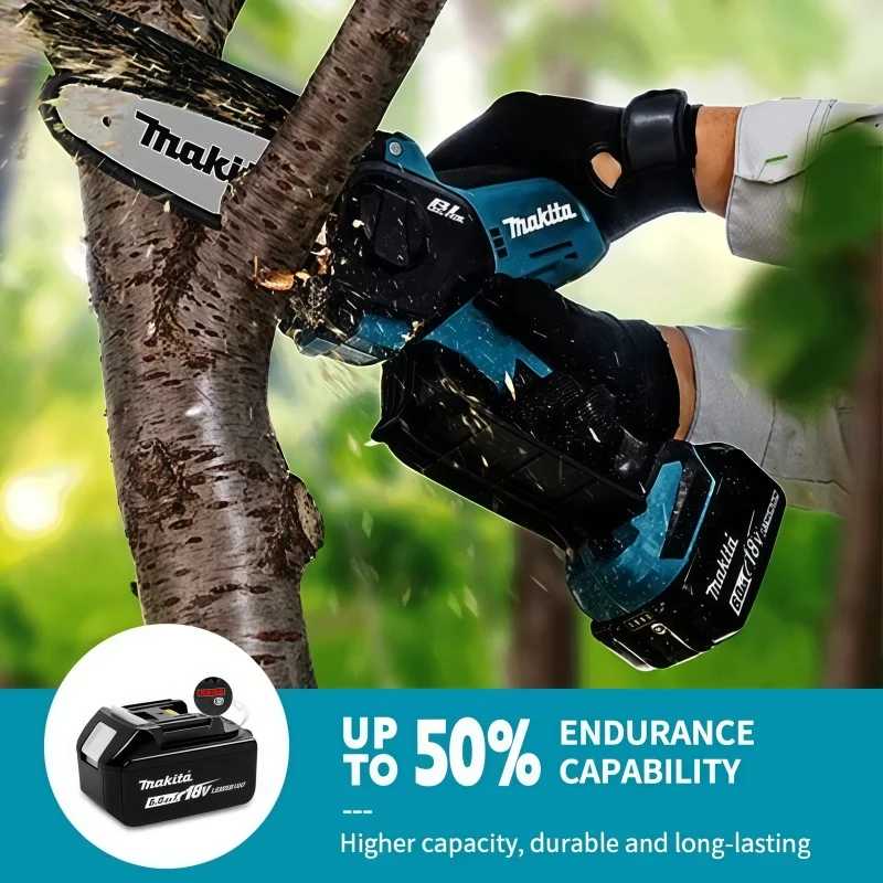 Фотография №5 товара Оригинальный аккумулятор Makita 18В 3Ач 6Ач 9Ач &mdash; идеальная замена