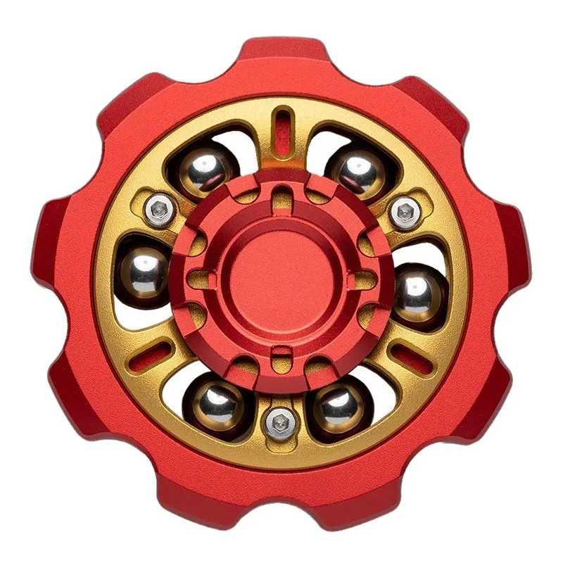 EDC Gear Металлический Спиннер Авиационный Алюминиевый Ручной Спиннер Для Взрослых Непоседа Игрушки Офисная Игрушка Для Снятия Стресса Креативные Подарки Игрушки антистресс