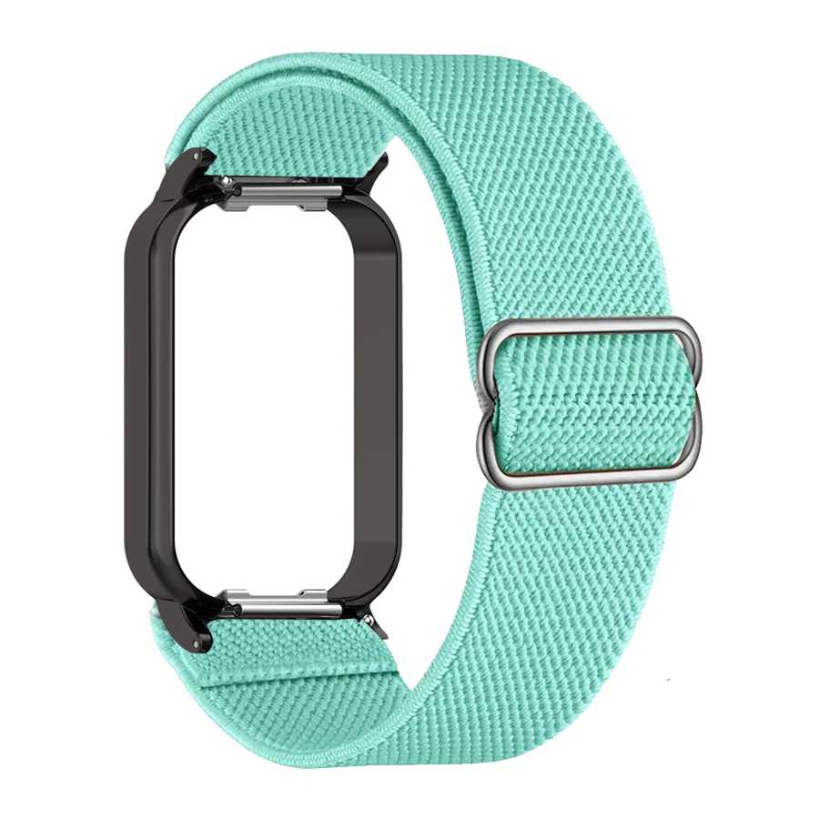 Фотография №5 товара Ремешок для Xiaomi Smart Band 9, активный браслет, эластичный нейлоновый