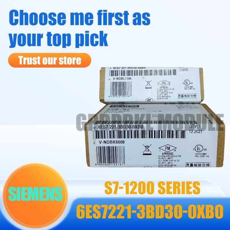 Новый оригинальный цифровой модуль ввода SIEMENS 6ES7221-3BD30-0XB0 6ES7 221-3BD30-0XB0 S7-1200 SB 1221 Управление промышленной автоматизацией и аксессуары