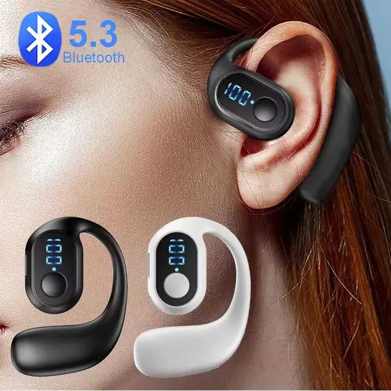 Фотография №3 товара Беспроводные Bluetooth 5,4 наушники TWS ушной крючок HiFi стерео гарнитура