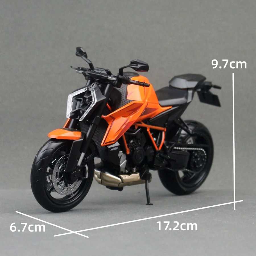 Фотография №1 товара Модель мотоцикла KTM 1390 Super Duke R 1:12, коллекционная миниатюра