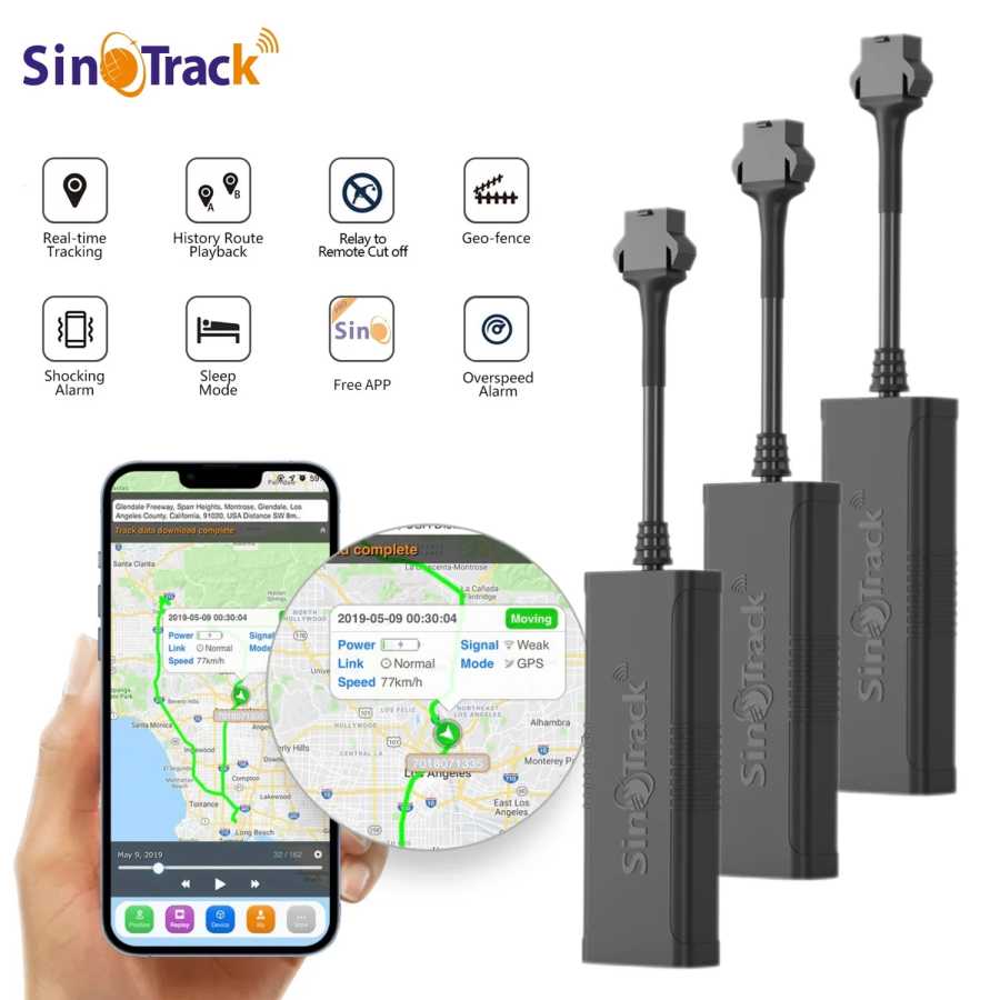 SinoTrack мини GPS трекер 3 шт. ST-901M устройство слежения за транспортными средствами автомобиль мотоцикл GSM локатор дистанционное управление с GPS в реальном времени Автоэлектроника