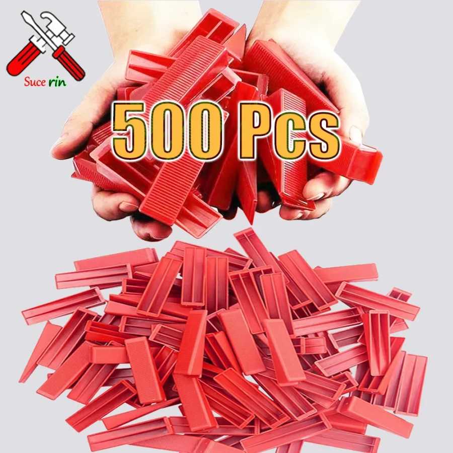 50-500 шт., система выравнивания плитки, клинья, многоразовая керамическая вставка для зажимов, прокладки, плитка, пол, стены, Carrelage, строительные инструменты Строительные инструменты