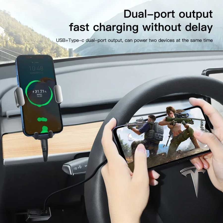 Фотография №5 товара Адаптер OBD для зарядки Tesla Model 3/Y/YL/X/S Highland Juniper, разветвитель