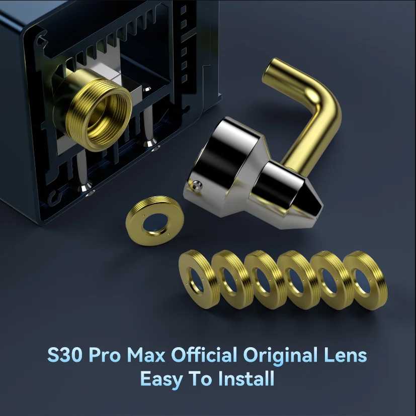 Фотография №3 товара Стандартный объектив SCULPFUN, 6 шт., для S30 Pro Max/Ultra-22 Вт/33