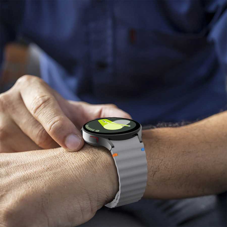 Фотография №5 товара Оригинальный силиконовый ремешок для Samsung Galaxy Watch 7 FE 6