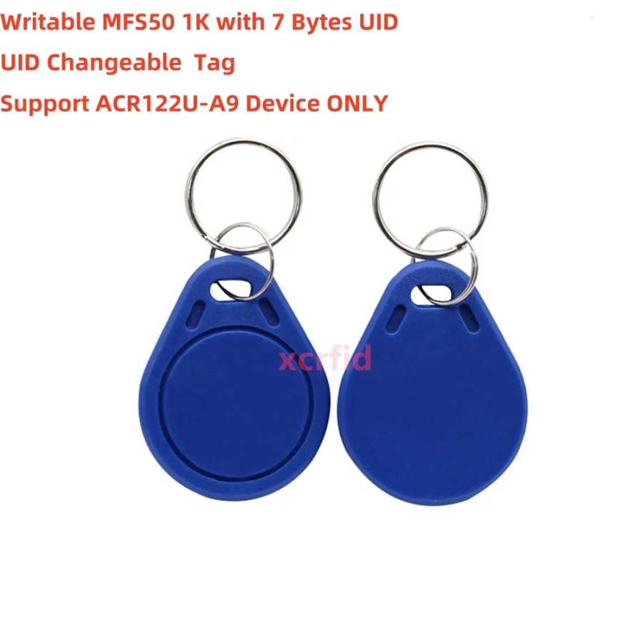 NFC RFID 13,56 МГц S50 1k с 0 блоками 7 байт UID Сменная записываемая смарт-карта Gen3 Китайские волшебные ключевые метки IC-токен для клона Доступ к автоматизации здания