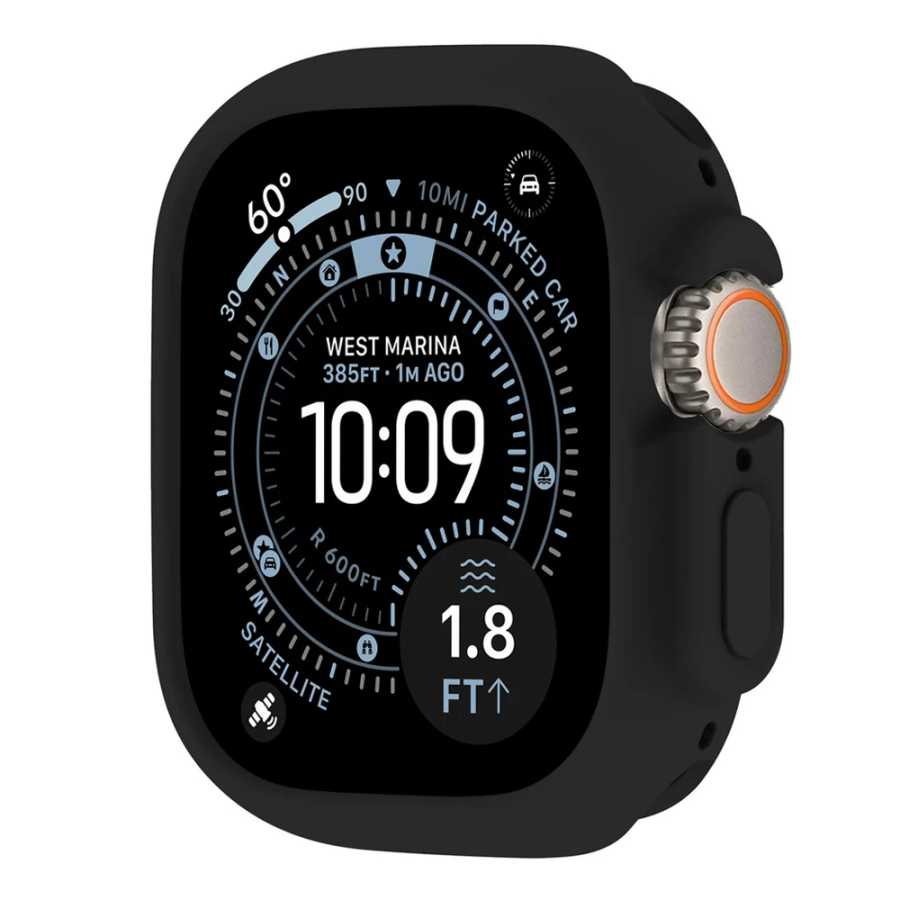 Чехол для Apple Watch Ultra2 3 49 мм, универсальный противоударный защитный силиконовый бампер из ТПУ, устойчивый к царапинам iwatch ultra 3 49 Аксессуары для часов