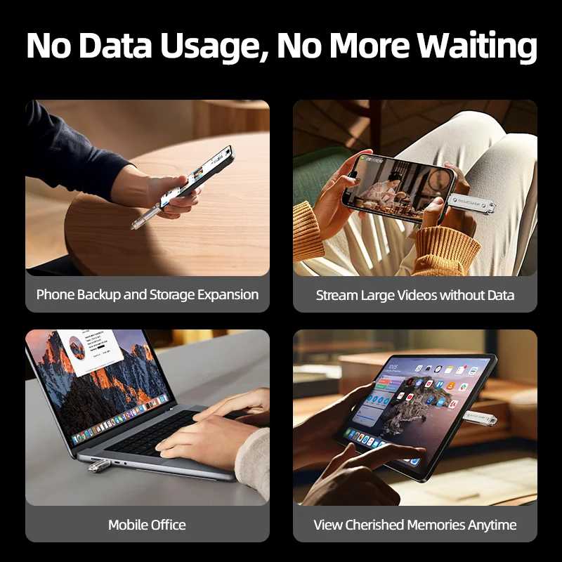 Фотография №3 товара Флэш-накопитель MOVESPEED 150 МБ/ USB Type C, 64 ГБ, 128