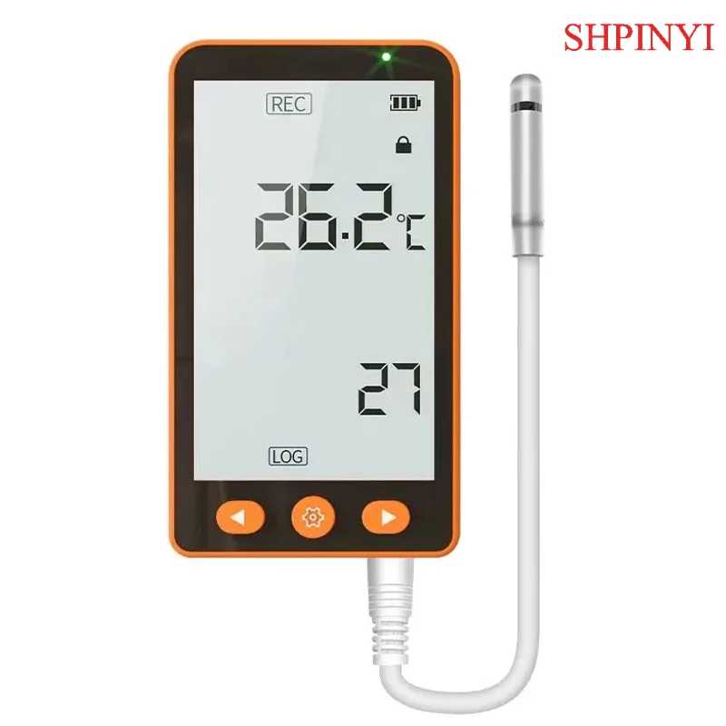 Aikesi GSP-70Pro ЖК-регистратор данных, многоразовый USB-регистратор с отчетом в формате PDF, регистратор данных, температура CE FCC ROHS Доступ к автоматизации здания