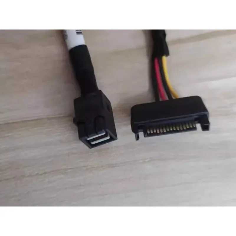 Фотография №1 товара 12G MINI SAS SFF-8643 To 8482 (4SAS) 1/4 RAID кабель
