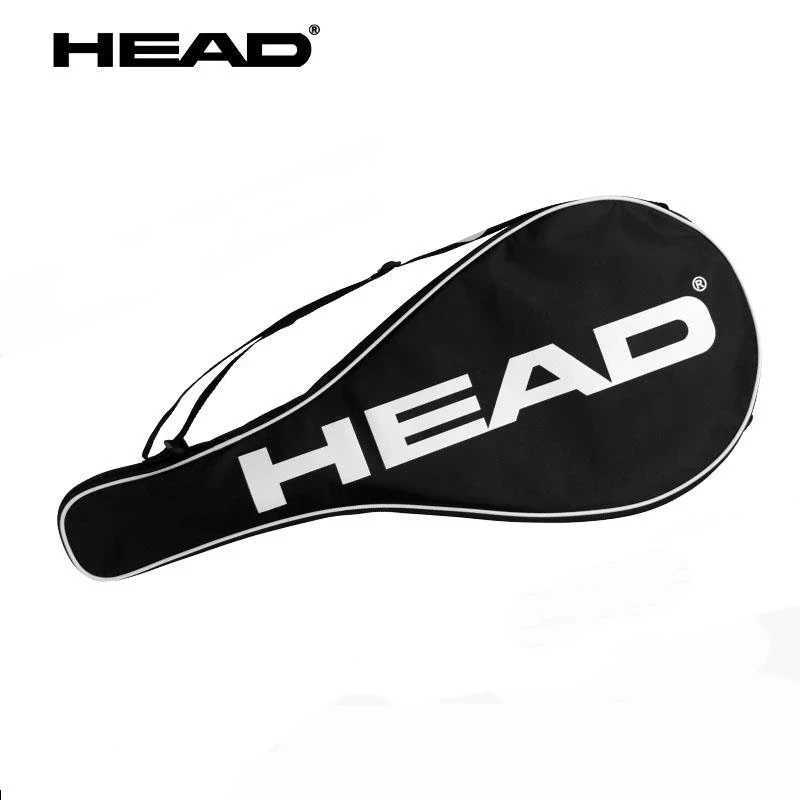 Оригинальная теннисная сумка HEAD, портативный чехол для теннисной ракетки HEAD, одна упаковка, защитный чехол для теннисной ракетки, водонепроницаемая сумка на плечо Спортивные ракетки