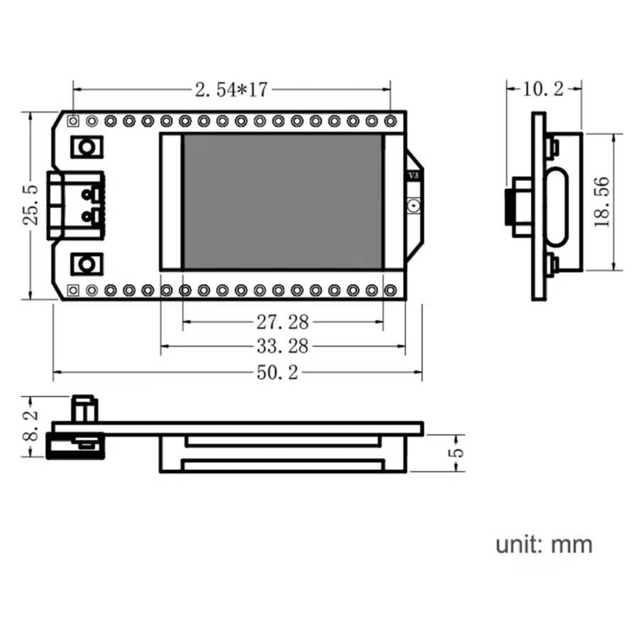 Фотография №4 товара Плата разработки Heltec LoRa32 V3 868 МГц/915 МГц SX1262 0,96