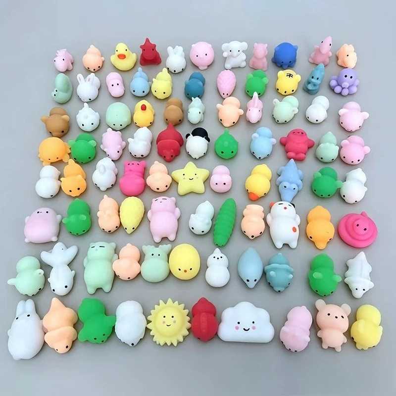 Фотография №3 товара Набор из 50-5 шт. милых игрушек-сквишей Mochi Kawaii в виде