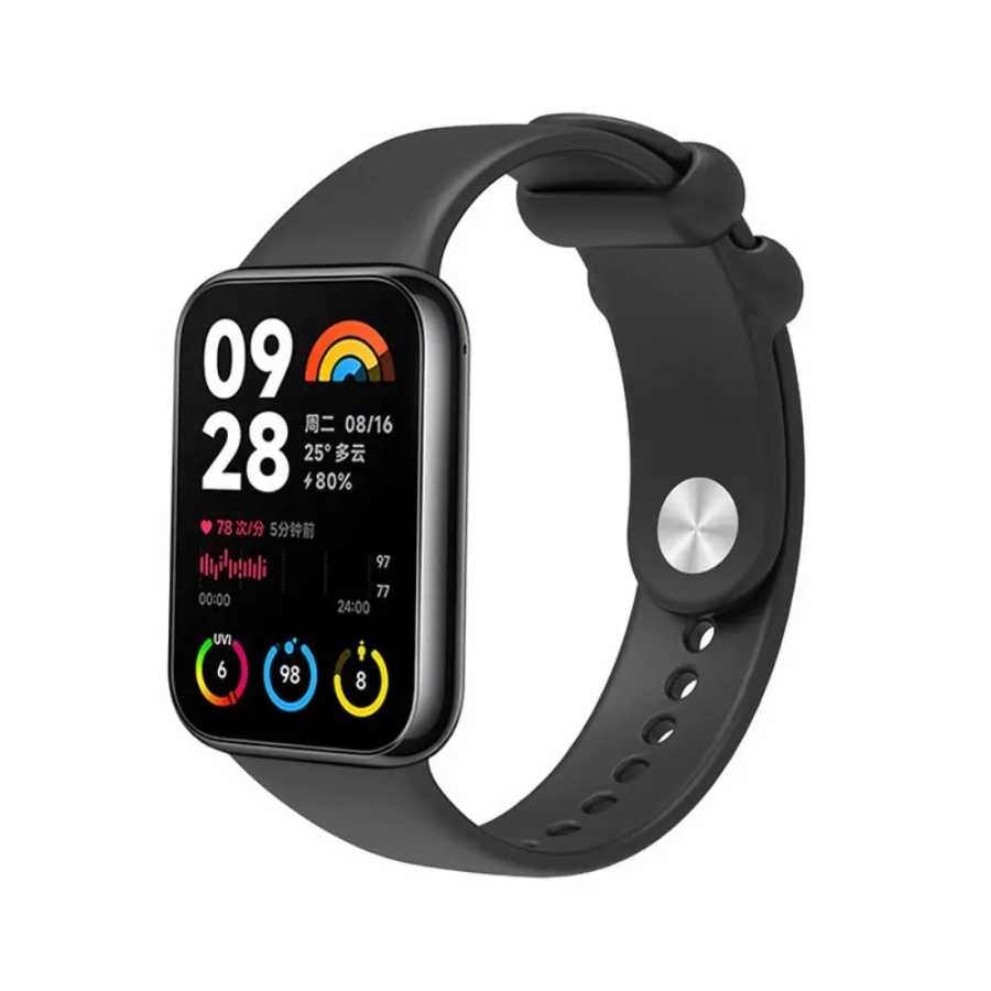 Фотография №3 товара Ремешок силиконовый для Xiaomi Band 8 Pro, сменный Браслет для