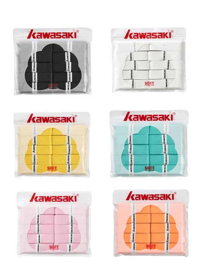 Фотография №1 товара 5/10/60 шт. накладки Padel оригинальные Kawasaki липкие противоскользящие накладки теннисные