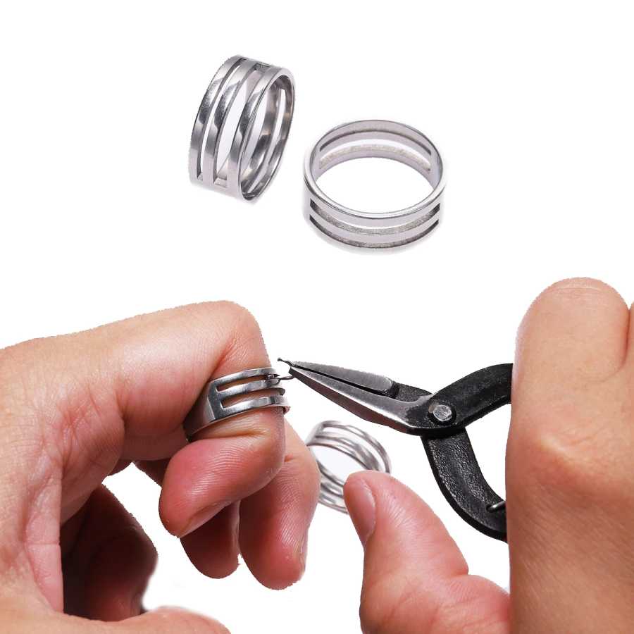 Фотография №4 товара Jump Ring Opening Tools закрытие кольца кольца ювелирные инструменты Jump