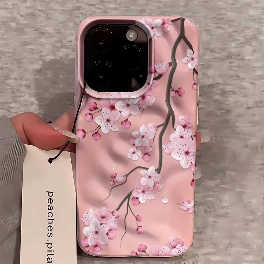 Фотография №1 товара Чехол для телефона с цветком сливы на ветвях для iPhone