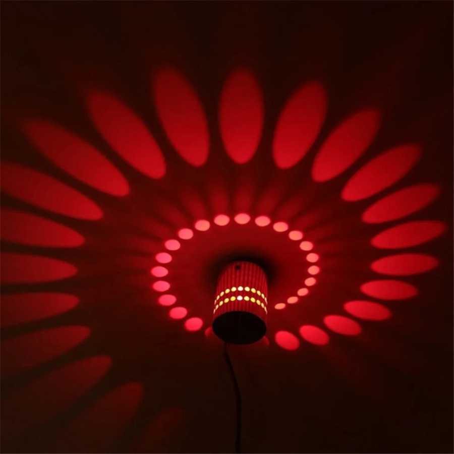 Фотография №1 товара Современный светодиодный потолочный светильник 3 Вт RGB, настенное бра для
