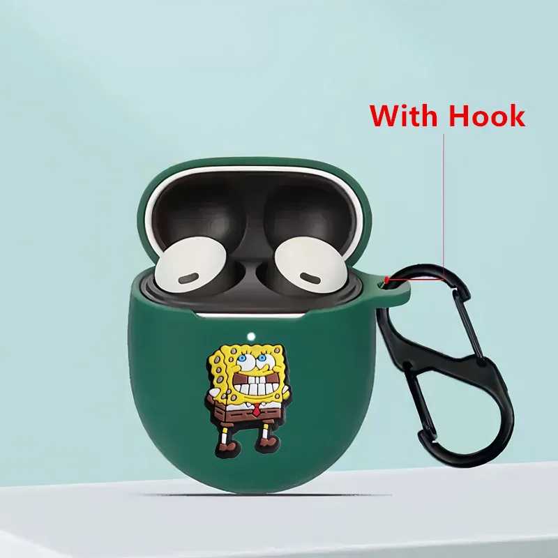 Фотография №5 товара Чехол для наушников Potdemiel SpongeBob для Google Pixel Buds Pro