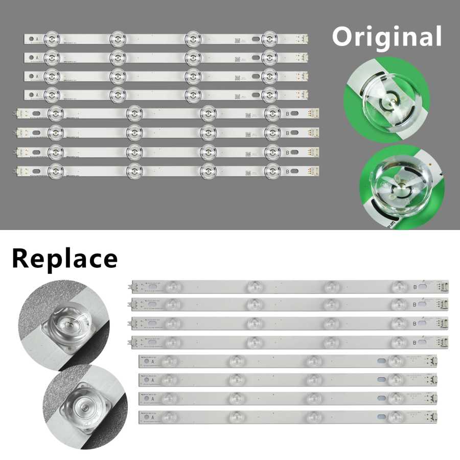 Фотография №5 товара Светодиодная лента подсветки для 42GB6310 42LB550V 42LB561V 42LB585V 42LB580N 42LB563V