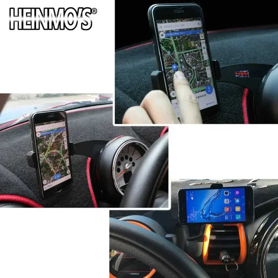 Фотография №5 товара Для MINI Cooper R55 R56 R57 GPS держатель телефона Стайлинг