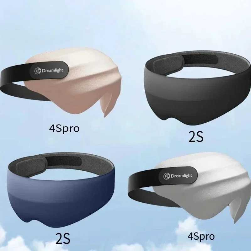 Новая маска для сна Dreamlight 4S Pro: 3D-стереоскопическая, для мужчин и женщин, регулируемая, портативная, с полным затемнением Техника для красоты