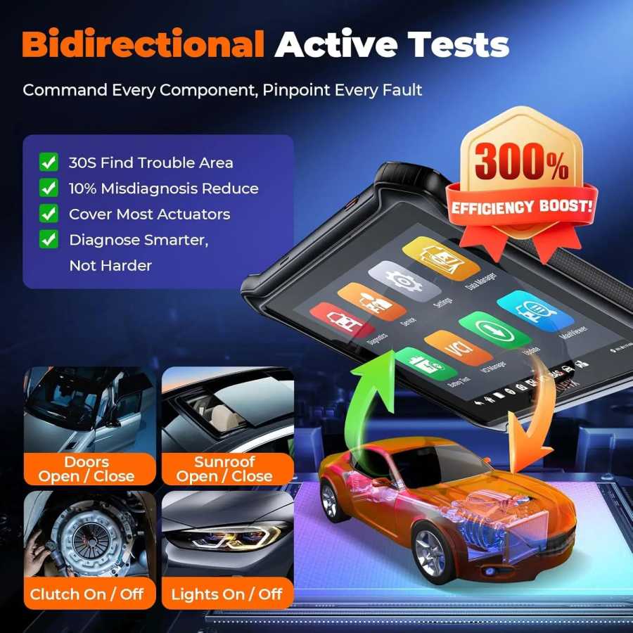 Фотография №1 товара OTOFIX D1 Lite Автомобильный OBD2 Сканер 2-летнее обновление Двунаправленное управление