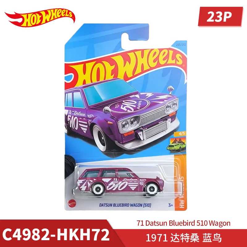 Фотография №1 товара 2023P Hot Wheels 1:64 Dodge Viper, Tesla, Datsun Bluebird 510,