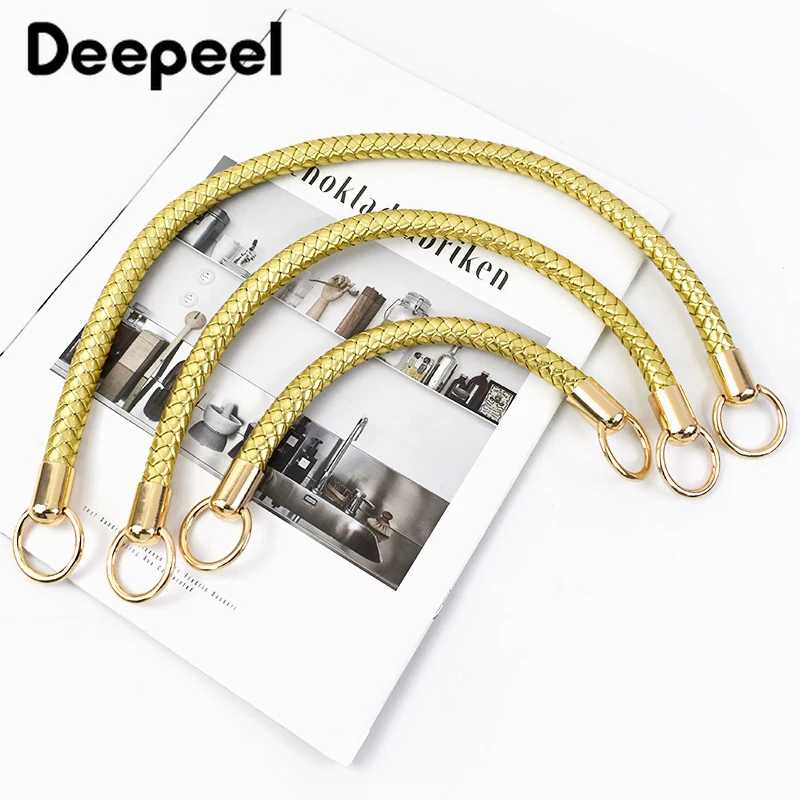 Фотография №4 товара 2 шт. Deepeel 25/40/50 см, модные кожаные тканые сумки из