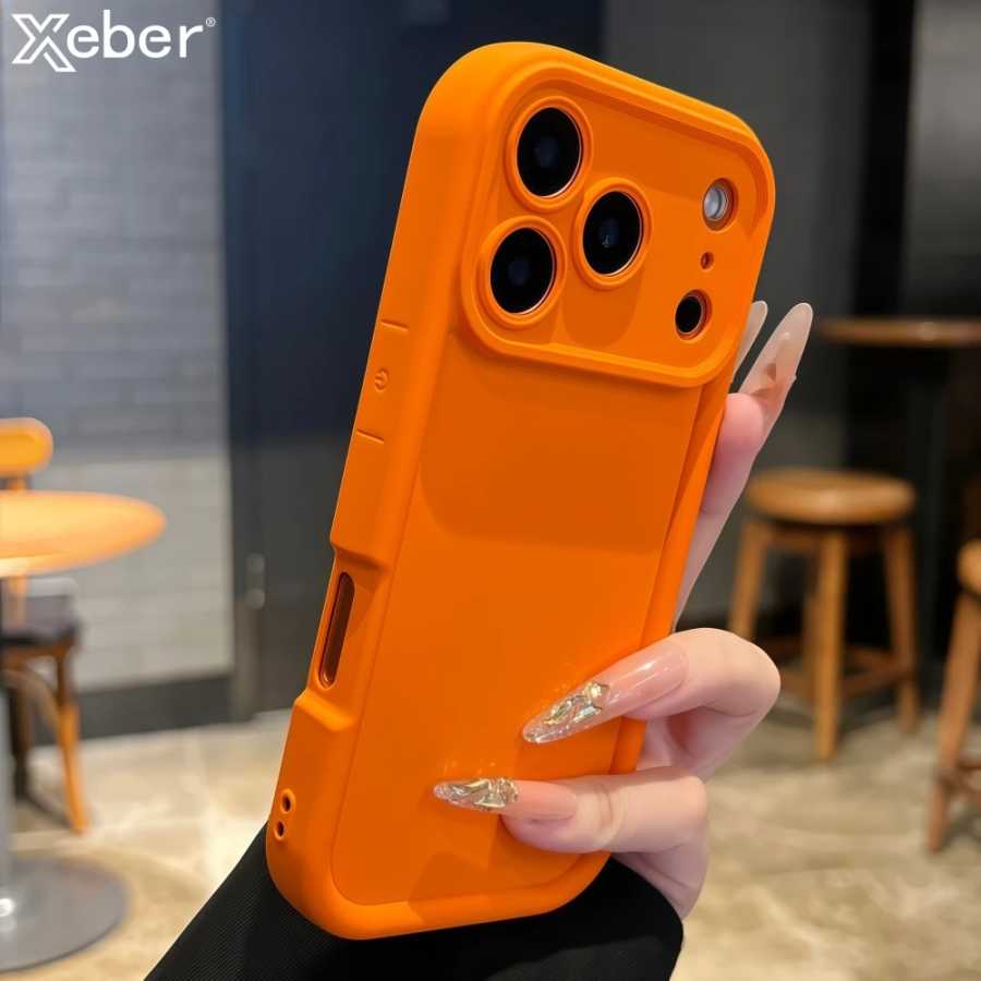 Мягкий силиконовый чехол Candy для защиты камеры для iPhone 11, 12, 13, 14, Plus, 15, 16, 17 Pro Max XR XS X, утолщенный чехол-бампер Чехлы и чехлы для мобильных телефонов