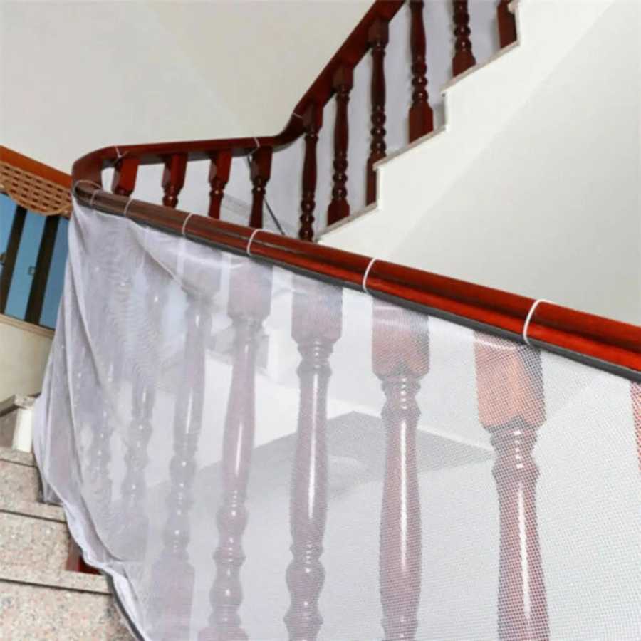 Фотография №3 товара Защитная сетка для лестниц и балконов ty Stair Banister, для