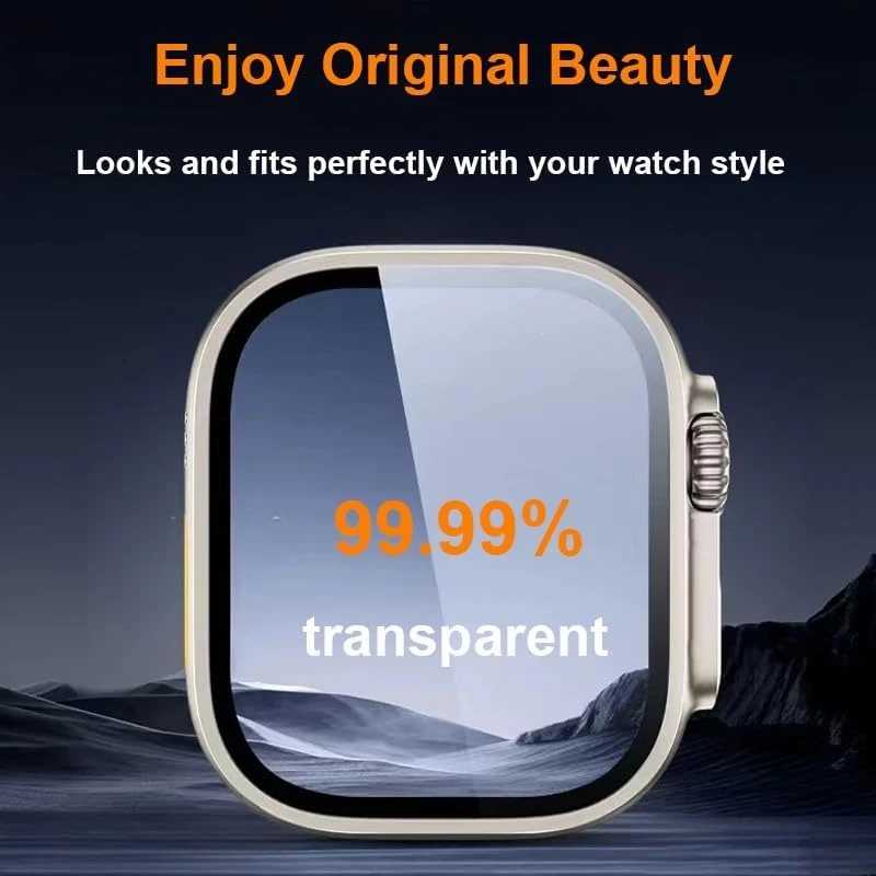 Фотография №3 товара Чехол из алюминиевого сплава + закаленное стекло для Apple Watch