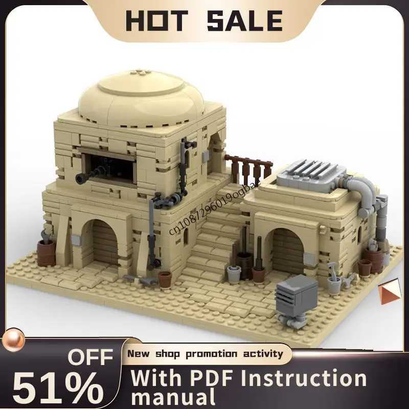 Новинка, 1144 шт., знаменитый звездный боевой фильм Moc, модульный с интерьером, креативные идеи &laquo;сделай сам&raquo;, детские игрушки, подарок на день рождения, головоломка на заказ Игры и головоломки