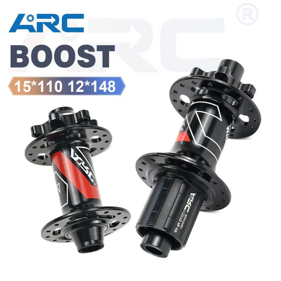 ARC MT009 BOOST Велосипедная ступица MTB Велосипедные ступицы 6 собак 114T 15x110 10x141 12x148 32H Ступица велосипедного колеса HG XD MS Для K7 8 9 10 11 12Speed Велоспорт