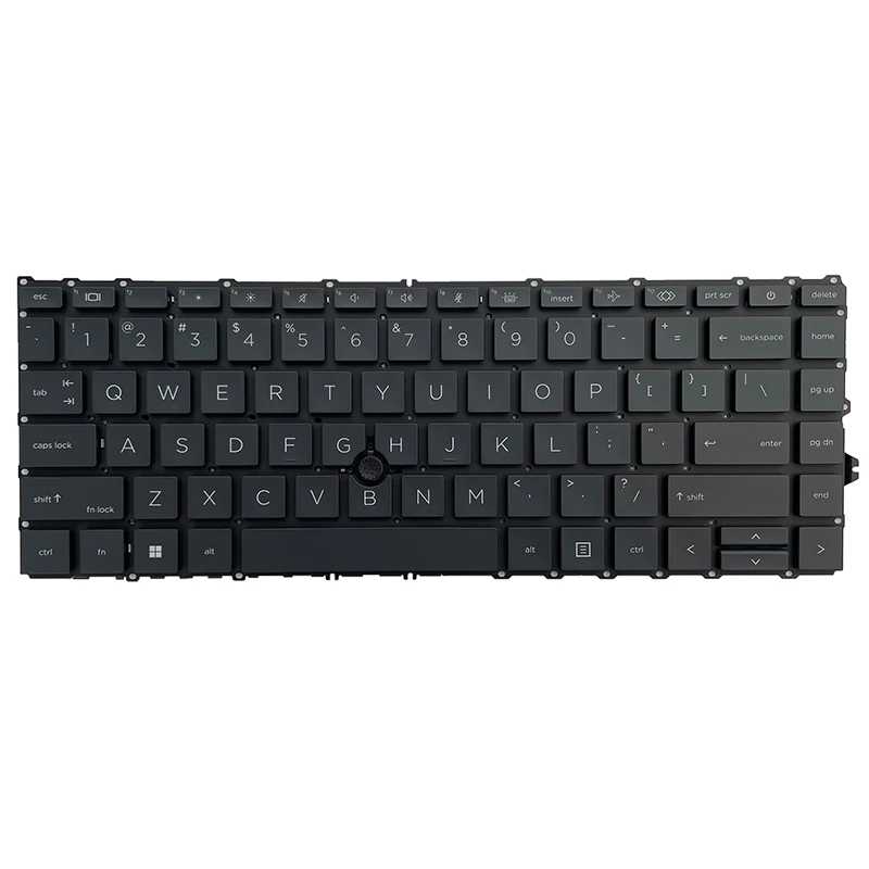 Фотография №1 товара Клавиатура US/RU для HP 840 G7, 840 G8, 845 G7,