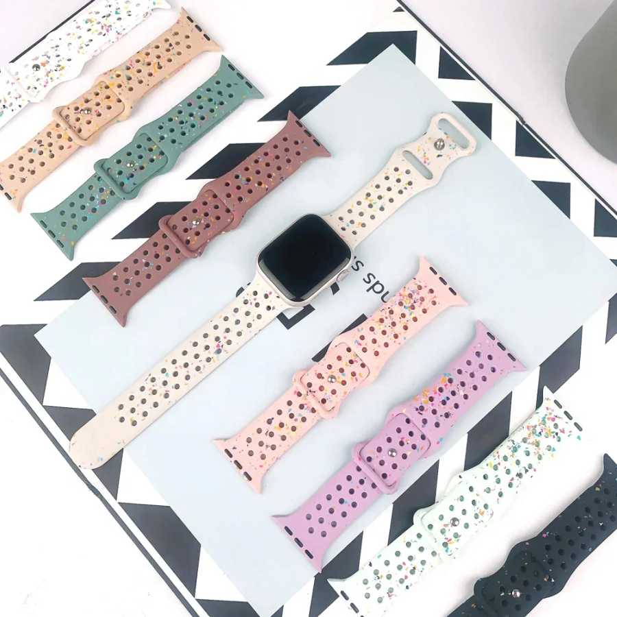 Фотография №3 товара Спортивный силиконовый ремешок для Apple Watch Band Ultra 3 2
