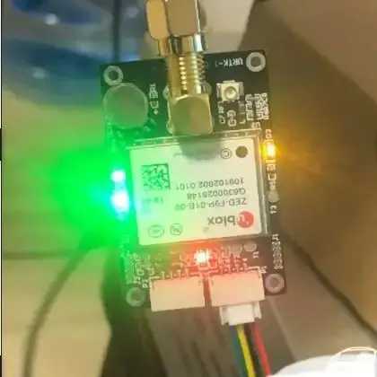 Фотография №1 товара Плата GNSS ZED-F9P-01B-01: Отличная совместимость с I2C и SPI, управление
