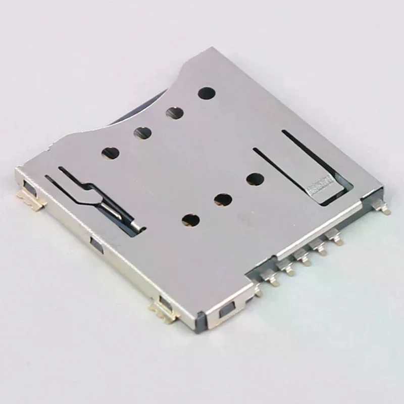 MUP-C792 6+1-контактный самопрокалывающийся разъем для SIM-карты, оригинальный коннектор SIM-карты и аксессуары