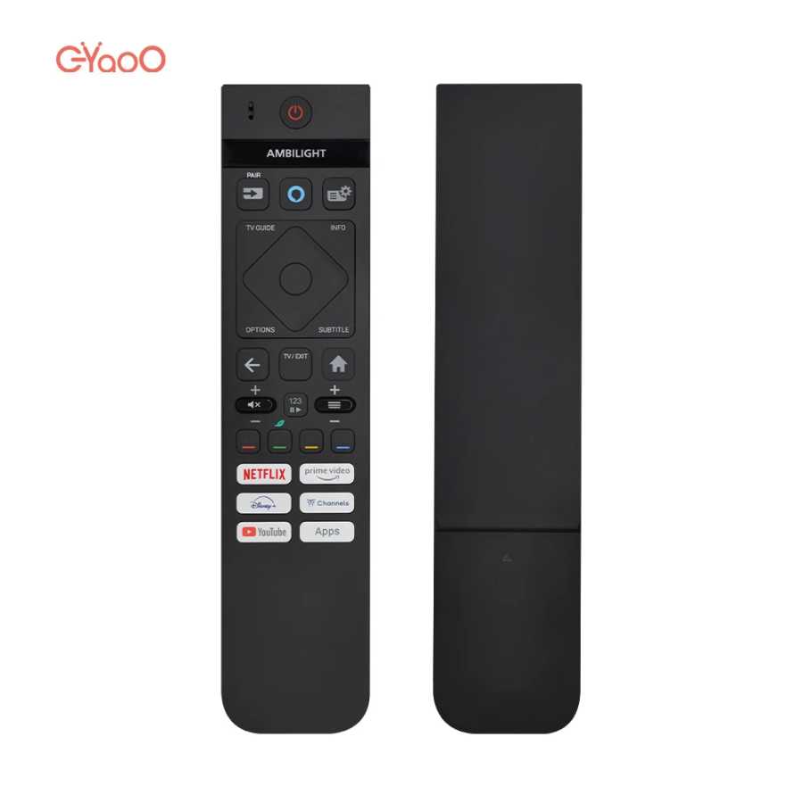 Фотография №3 товара Пульт дистанционного управления Ambilight Voice TV для Philips, совместимый с