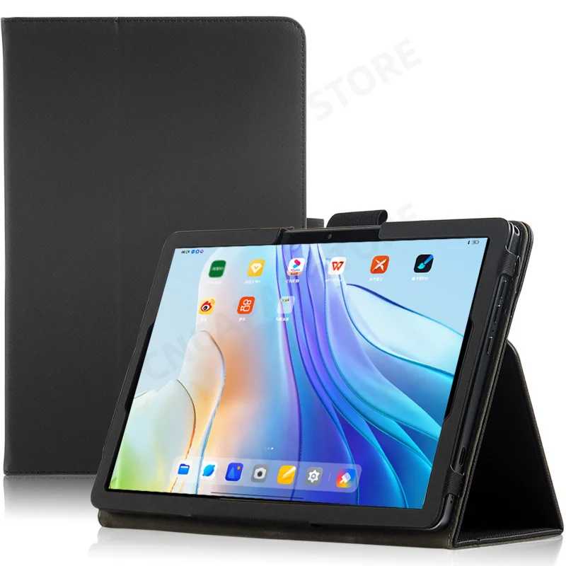 Складной чехол-подставка Folio из искусственной кожи для планшетного ПК TCL 10 TABMAX чехол 9296G 10,36 дюймов, Магнитный чехол с ремешком на руку Аксессуары и запчасти для планшетов