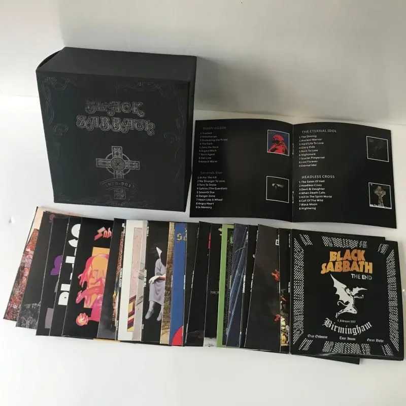 Группа Black Sabbath Black Sabbath (1970 -) 21CD + 1BD Книги