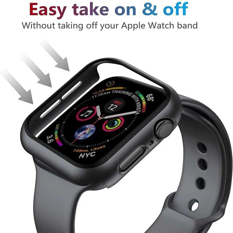 Фотография №3 товара Защитное стекло+чехол для Apple Watch Series 11 10 9 8
