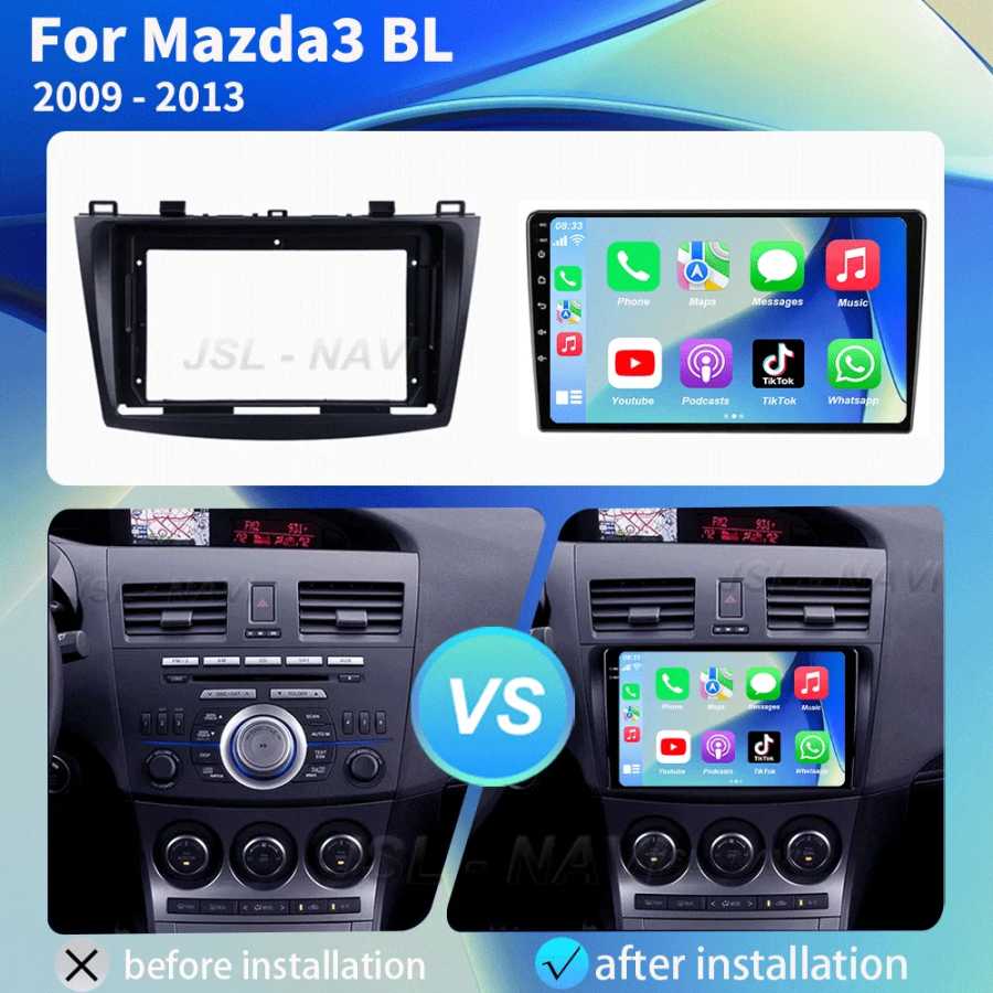 Фотография №1 товара Для Mazda 3 II, для Mazda3 BL 2009-2013, Android 16,