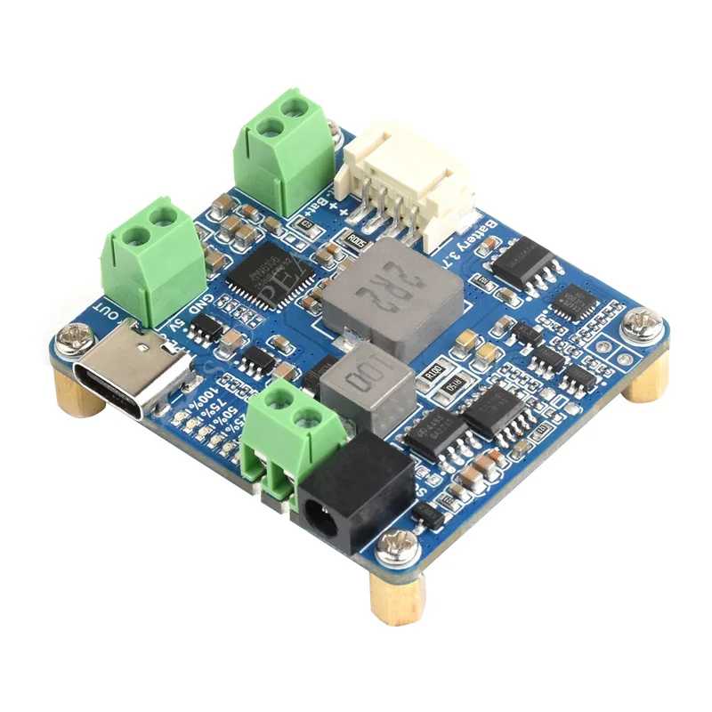 Фотография №1 товара Модуль управления солнечной энергией D для Arduino/Jetson/Raspberry Pi для зарядки