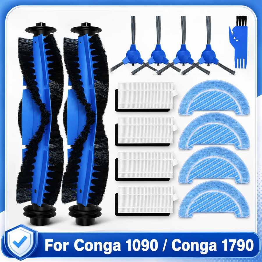 Запасные части для робота-пылесоса Cecotec Conga 1090 1790 Titanium Запчасти для бытовой техники