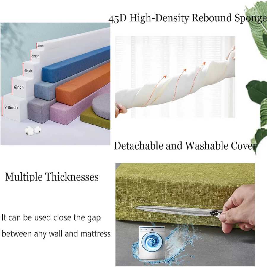 Фотография №5 товара Заполнитель зазора матраса. Зазор между матрасами. Удлинитель кровати. Подушка изголовья.