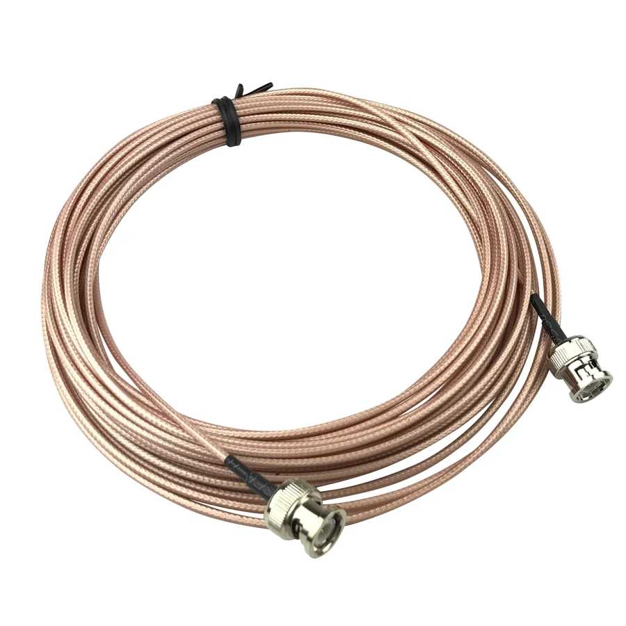 Фотография №1 товара Uvusee 3 м/5 м/10 метров BNC-папа-BNC-папа RG316 косичка кабель RF
